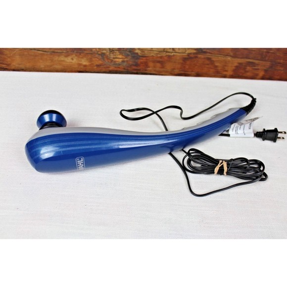 Wahl Deep Tissue Percussion Massager Handheld Device Cord Blue Massage Gun - Picture 1 of 6
